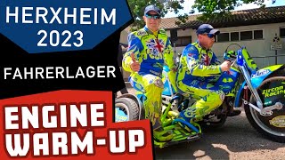 FAHRERLAGER Langbahn WM Finale 1 Herxheim 2023 [upl. by Old]