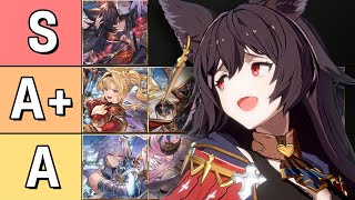 This game is ALMOST Balanced  Granblue Fantasy Versus Rising Tier List [upl. by Norra]