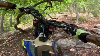 SHERCO 300 single track in mountains [upl. by Afton613]