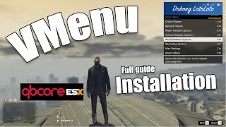 How to download and install Vmenu for your FiveM server Esx and QBcore  Latest Installation [upl. by Hicks608]