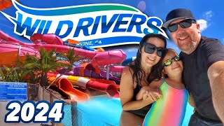 WILD RIVERS 2024 Irvine California Water Park Info amp More What’s New and Our Review [upl. by Ellersick461]