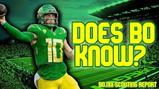 Does Bo Know Bo Nix Scouting Report 2024 NFL Draft Denver Broncos [upl. by Quiteri]