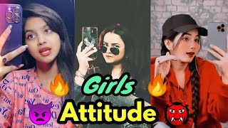 🔥Girls attitude shayari🔥  girls attitude videos  attitude girls status  instagram reels 🦋 [upl. by Menzies]