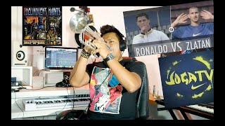 Delinquent habits  Return Of The Tres Trumpet Cover  JT JOGA BONITO CR7 vs Zlatan [upl. by Rufus69]