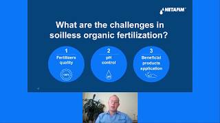 Growing Organic in Soilless Media Webinar  Netafim [upl. by Ehlke]