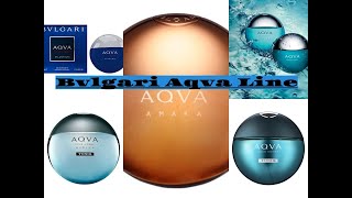 Bvlgari Aqva Fragrance Line Summary [upl. by Amalee654]