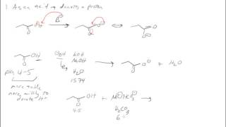 Ch 19 Carboxylic Acids 2  Inductive Effects and Acidity [upl. by Nodle]