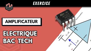 ELECTRIQUE ⚡ Part4  Exercice Amplificateur Rsaturé Comparateur a double seuil Inverseur [upl. by Eiddam]