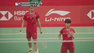 WJC Individual Semifinals  BWF 2018 [upl. by Otiragram]