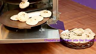 Roti Making Machine  Chapati making machine by labofreecom [upl. by Luaped]