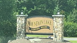 Mountain Lake Camping Resort  Lancaster NH amp Kancamagus Hwy Saco River Tubing Flume Gorge VLOG 7 [upl. by Aneehsar]