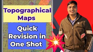 Toposheet Quick Revision  Interpretation of Topographical Maps  Class 10 ICSE [upl. by Ettennod]