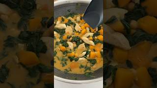 Kürbis Curry im Wok youtubeshorts shorts pumpkin rezept recipe food kochen kisag [upl. by Gurtner]