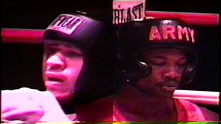 Mark Lanton Fights  1990 AllArmy Boxing Championships Mark Lanton vs Kenny Williams [upl. by Balbinder481]