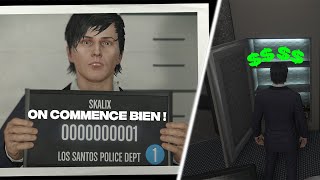 On RECOMMENCE GTA en 2023  GTA Online  Épisode 1 [upl. by Scheers]