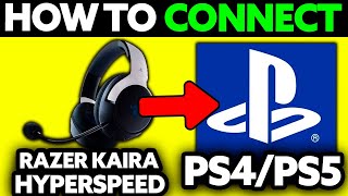 How To Connect Razer Kaira Hyperspeed to PS4PS5 2024  Step by Step [upl. by Nitsu492]