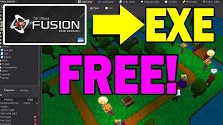 How to save EXE files in Clickteam Fusion 25 FREE version [upl. by Idaline]