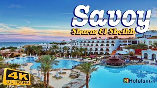 Savoy Sharm El Sheikh Hotel 5  Best Luxury Allinclusive Resorts Egypt [upl. by Reina701]