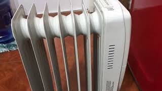 Kismile 1500W Oil Filled Radiator Heater Review [upl. by Nilatak745]