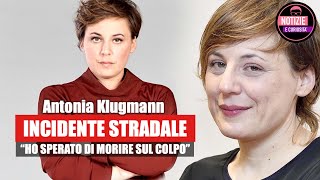 Antonia Klugmann INCIDENTE STRADALE “Ho sperato di morire sul colpo” come è cambiata la sua vita [upl. by Romina]