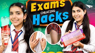 Exams Cheating Hacks  Topper vs Failure  School Students Life  Anaysa [upl. by Washko686]