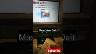 Deposit Cash Ke Public Bank Tanpa Kad ATM CDM [upl. by Elwina674]