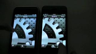 iPhone 3Gs iOS 5 vs iPhone 4 iOS 5 [upl. by Abbye]