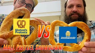 Auntie Annes Vs Wetzels Ultimate Mall Pretzel Showdown  Retail Archaeology [upl. by Stronski542]