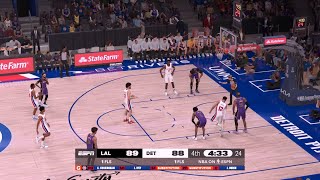 NBA 2K25 Gameday Mode  LAKERS vs PISTONS FULL GAME HIGHLIGHTS [upl. by Abixah]