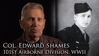 Col Ed Shames From DDay to the Eagles Nest [upl. by Gil]