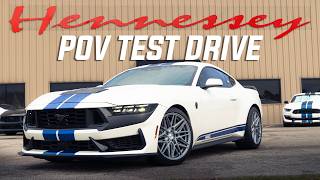 Supercharged Mustang Dark Horse  800 Horsepower POV Test Drive [upl. by Erdnuaed]