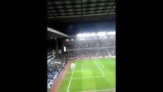 Newcastle Fans Singing At End Of Villa Game [upl. by Elie]