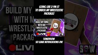 JOIN TOMORROW AT 2 PM ET wwe algorithm actionfigures subscribe tiktokviral romanreigns [upl. by Aziar]