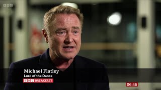 Michael Flatley 30th Anniversary Of Riverdance In 1994 On BBC Breakfast 30042024 [upl. by Lehsar]