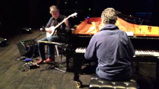 Chick Corea amp Béla Fleck in Rehearsal quotMountainquot [upl. by Fafa]