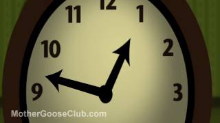 Hickory Dickory Dock Animated  Mother Goose Club Playhouse Kids Song [upl. by Kirschner144]