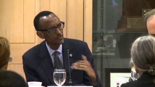 President Kagame speaking at Brandeis University in Boston 23 April 2014 22 [upl. by Morley65]