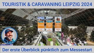 Messerundgang TOURISTIK amp CARAVANING LEIPZIG 2024  Teil 1 Caravaning Camping Zubehör Technik [upl. by Lamdin]