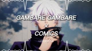 Gambare Gambare × Comics  Mix Edit Audio TikTok Version [upl. by Jackie706]