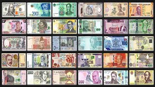 120 Most Powerful Currencies in the World 2024 [upl. by Nay]