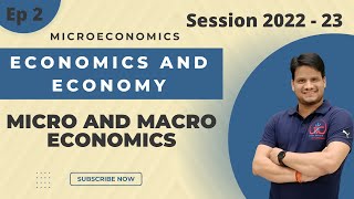 Ep 2  Microeconomics and Macroeconomics Meaning and Difference  व्यष्टि या समष्टि अर्थशास्त्र [upl. by Leonora]