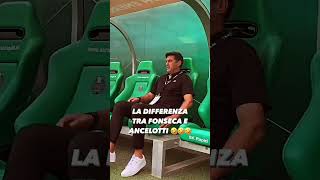 DIFFERENZA TRA FONSECA ED ANCELOTTI fonseca milan realmadrid ancelotti [upl. by Yatnahs581]