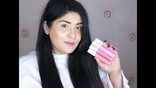 NEW Maybelline Superstay Matte Ink Liquid Lipstick Review amp Swatches  All Shades  Shreya Jain [upl. by Uella]