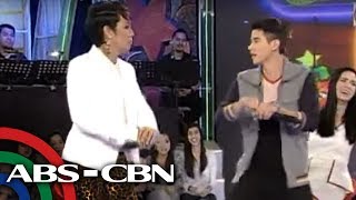 GGV Vice Ganda Mario Maurer dance Gangnam [upl. by Nort]