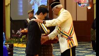 VOL2INSTIADAT PENGANUGERAHAN DARJAH BINTANG amp PINGAT KEBESARAN NEGERI MELAKA [upl. by Yerffoej798]