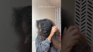 ASMR Hair Brushing hairbrushingasmr [upl. by Caril555]