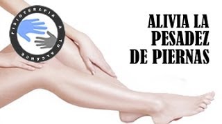 Ejercicios para piernas cansadas o pesadez de piernas [upl. by Gile57]