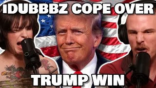 iDUBBBZ amp ANISA COPE HARD OVER TRUMP WINNING ELECTION [upl. by Anih]