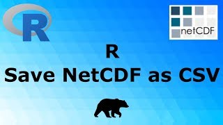 R  Save NetCDF as csv [upl. by Longwood]