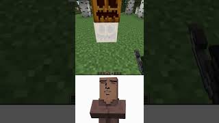 OI oi oi Helloween Villager minecraft TNT WTF [upl. by Eramal]